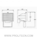 25W SMD LED Floodlight