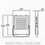 36W LED Floodlight