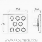 120W LED Floodlight