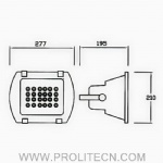 24W LED Floodlight