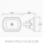 60W LED Floodlight