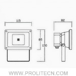 10W LED Floodlight