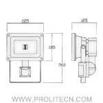 30W LED Sensor light