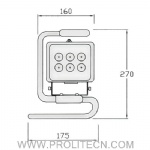 6W LED Working light