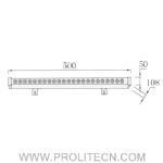 9W LED Wall washer light