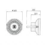 80W LED Explosion-proof light