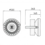 100W LED Explosion-proof light