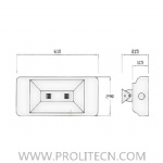 140W LED Tunnel light