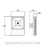 80W LED Tunnel light