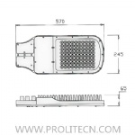 80W LED Street Light