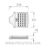 28W LED Street Light